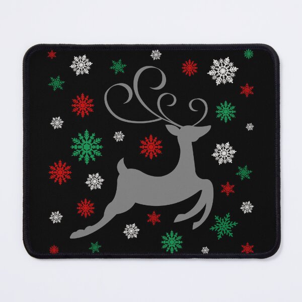 Item preview, Christmas reindeer and snowflakes designed and sold by Rbnano.