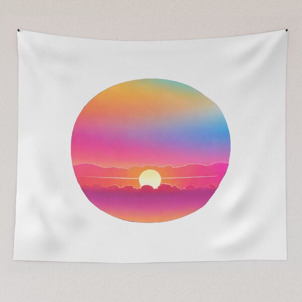 Item preview, Sunrise Canvas: Embracing the Beauty of Gradient Hues (208) designed and sold by WASjourney.