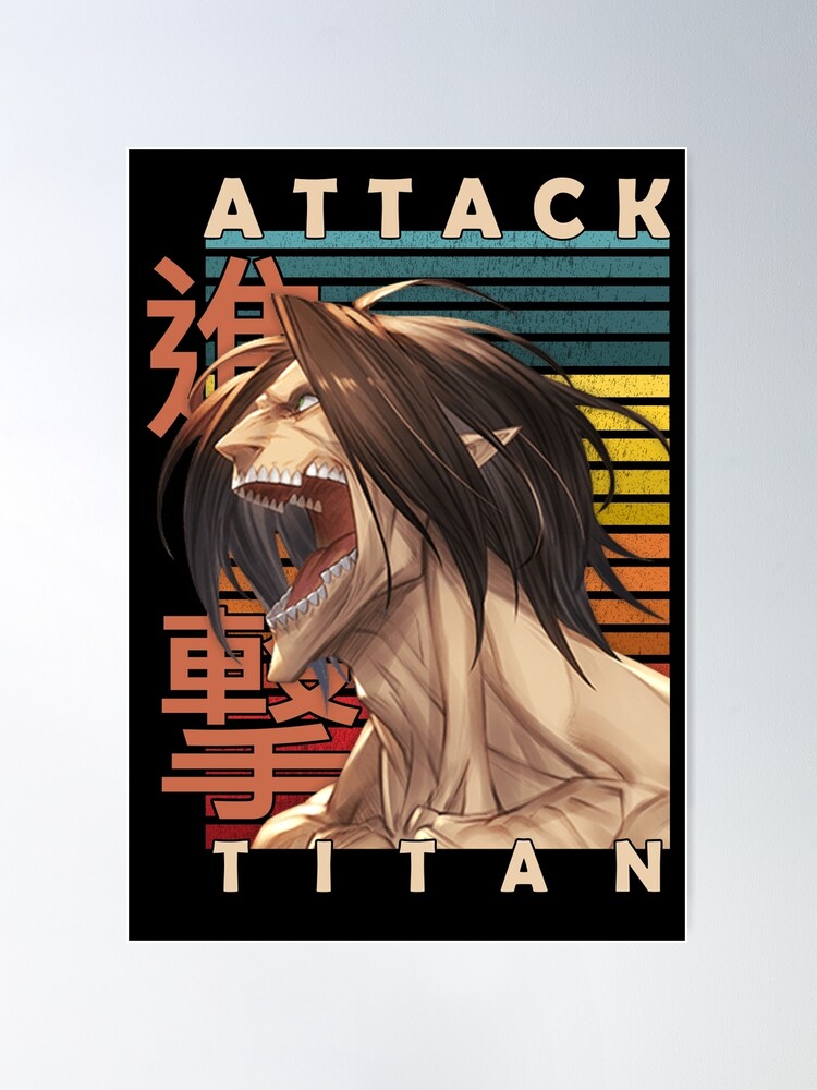 Eren Titan Roaring! - Attack on Titan - Shingeki No Kyojin