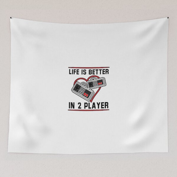 Item preview, Life Is Better In 2 Player - Video Games Tshirt designed and sold by T-shirt For You.