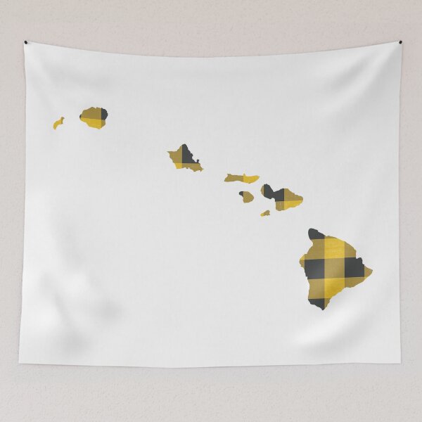 Item preview, Hawaii Plaid in Yellow designed and sold by Maren Misner.