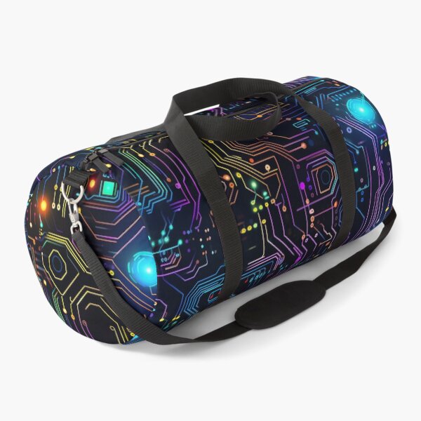 Item preview, Rainbow Circuit Board Electronic Pattern designed and sold by NikkofTime.
