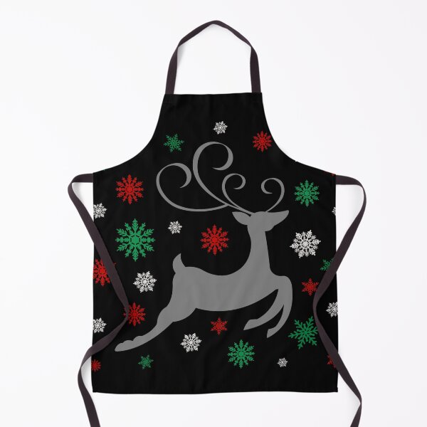 Item preview, Christmas reindeer and snowflakes designed and sold by Rbnano.