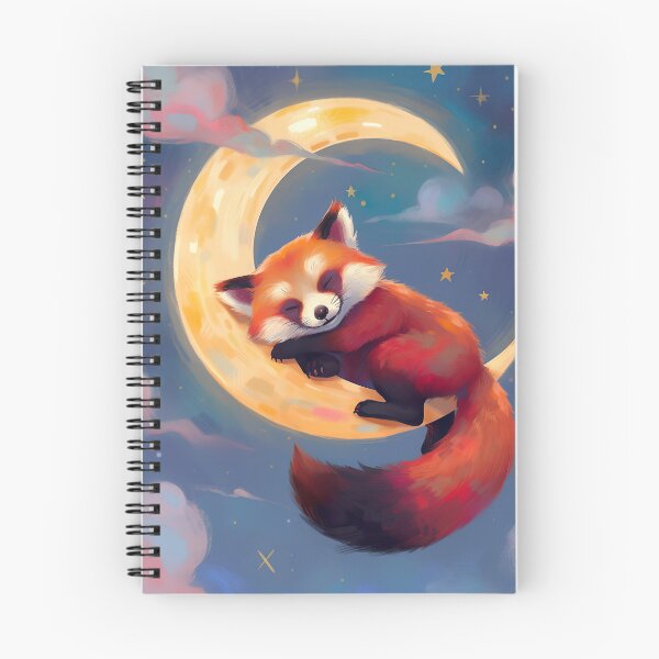 Item preview, fox and moon designed and sold by ururuty.