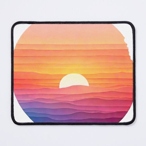 Item preview, Sunset Silhouette: Evoking Emotions with Gradient Art (213) designed and sold by WASjourney.