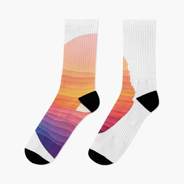 Item preview, Sunset Silhouette: Evoking Emotions with Gradient Art (213) designed and sold by WASjourney.