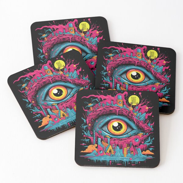 Item preview, All Seeing Eye on an Alien World designed and sold by JollyGoodMerch.