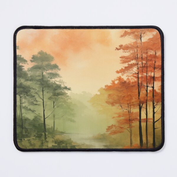 Item preview, Woodland Tranquility: Rothko-Inspired Minimalist Color Field designed and sold by AIDreamPixels.