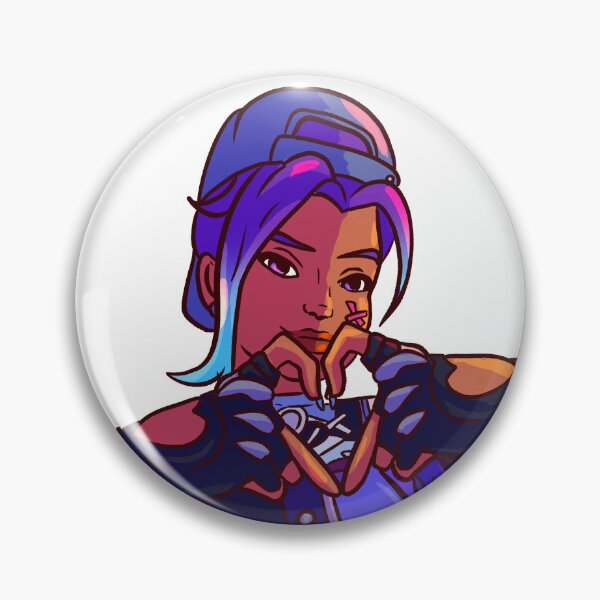 Item preview, Video Game Girl Twitch Emote Sub Badge Streamer Asset Kpop Idol Twitch Emote Purple Hair Anime Girl T Shirt Kawaii Girl Tee  designed and sold by Necrotic Ice.