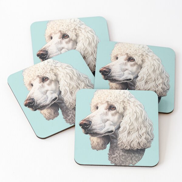 Item preview, Elegant White Poodle Elegance designed and sold by solrevolver.