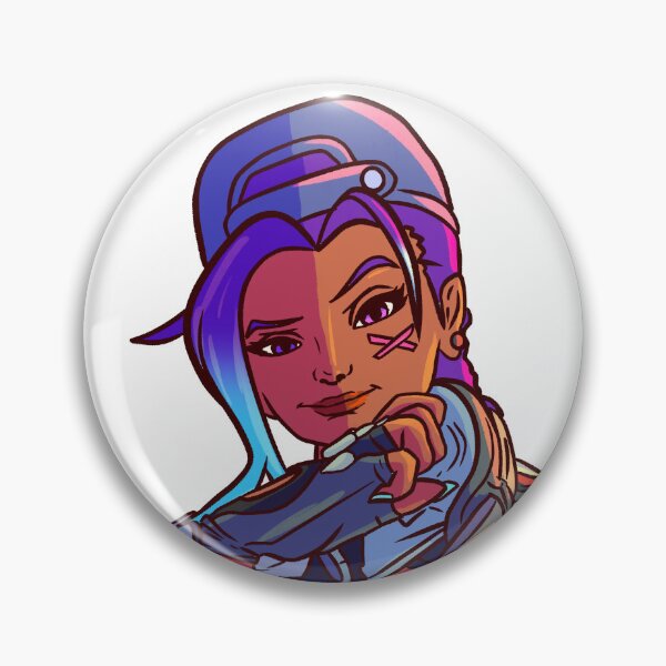 Item preview, Copy of Video Game Girl Twitch Emote Sub Badge Streamer Asset Kpop Idol Twitch Emote Purple Hair Anime Girl T Shirt Kawaii Girl Tee  designed and sold by Necrotic Ice.