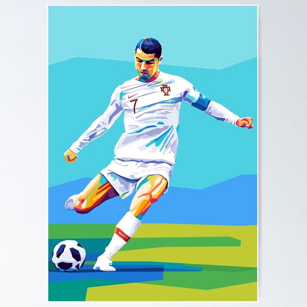Item preview, Cristiano Ronaldo Wpap Art designed and sold by SiksisArt.