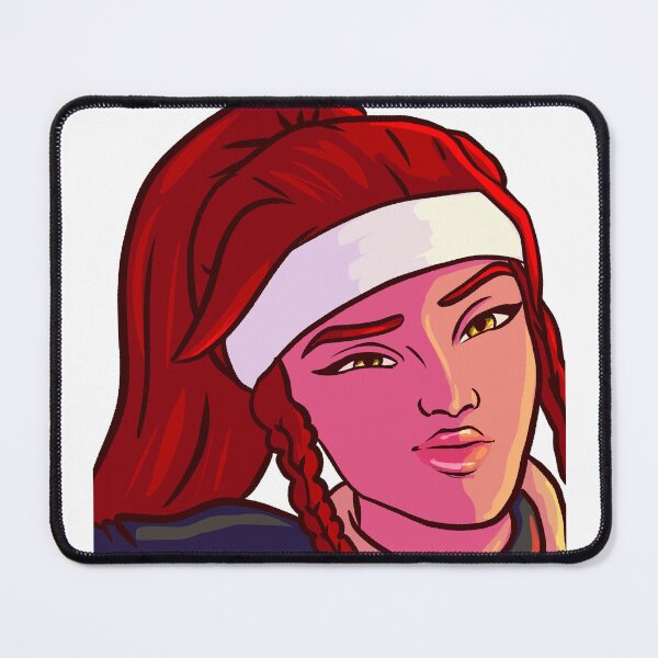 Item preview, Video Game Girl Twitch Emote Sub Badge Streamer Asset Kpop Idol Twitch Emote Purple Hair Anime Girl T Shirt Kawaii Girl Tee  designed and sold by Necrotic Ice.
