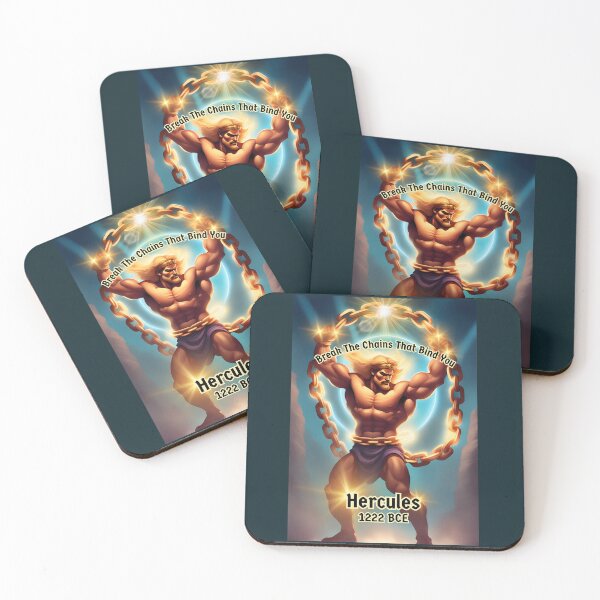 Item preview, Hercules Break The Chains That Bind You designed and sold by GleamingGiant.