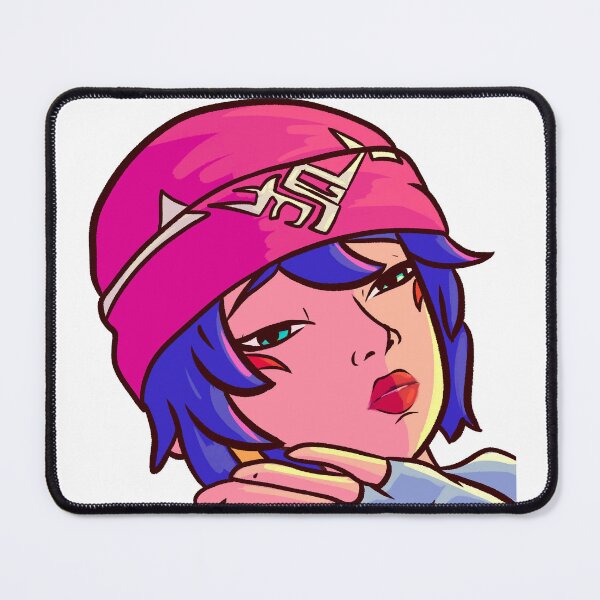 Item preview, Video Game Girl Twitch Emote Sub Badge Streamer Asset Kpop Idol Twitch Emote Purple Hair Anime Girl T Shirt Kawaii Girl Tee  designed and sold by Necrotic Ice.