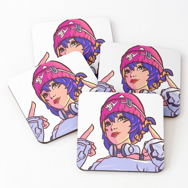 Artikelvorschau, Videospiel Mädchen Twitch Emote Sub Abzeichen Streamer Asset Kpop Idol Twitch Emote Lila Haare Anime Mädchen T Shirt Kawaii Girl T-Shirt entworfen und verkauft von Necrotic Ice.