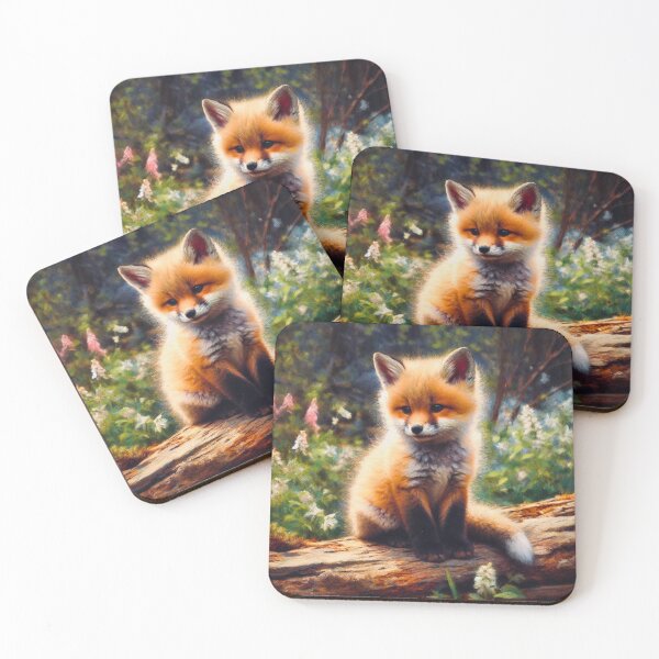 Item preview, Little Red Fox In the Woods designed and sold by LizTodd.