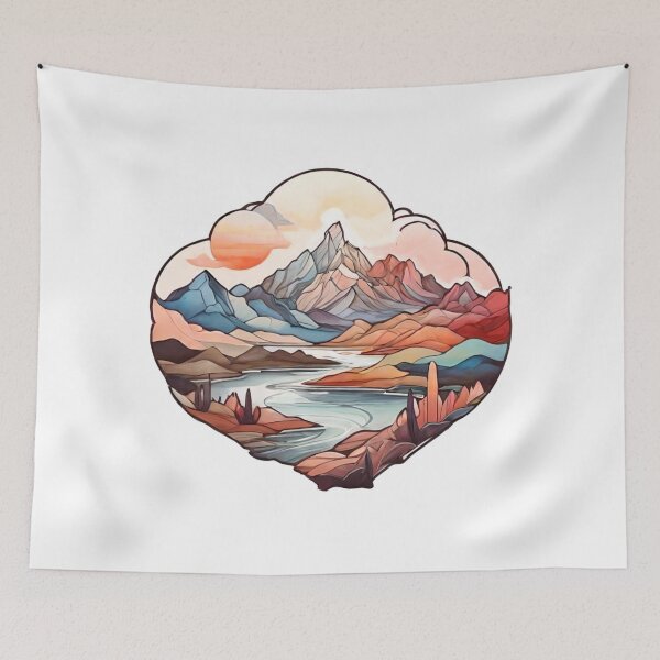 Item preview, Abstract Wilderness: Expressive Interpretations of Landscapes (215) designed and sold by WASjourney.