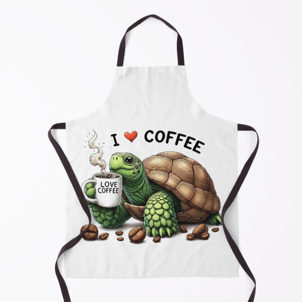 Item preview, This cute turtle loves coffee. designed and sold by fotoryum.