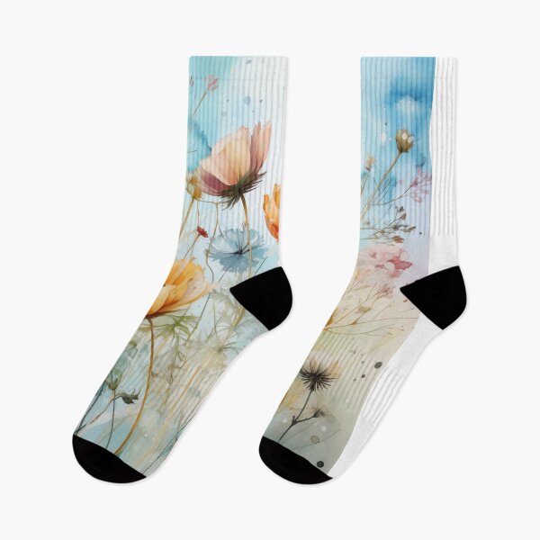 Item preview, Spring's Melody: Lyrical Abstraction of a Meadow designed and sold by AIDreamPixels.