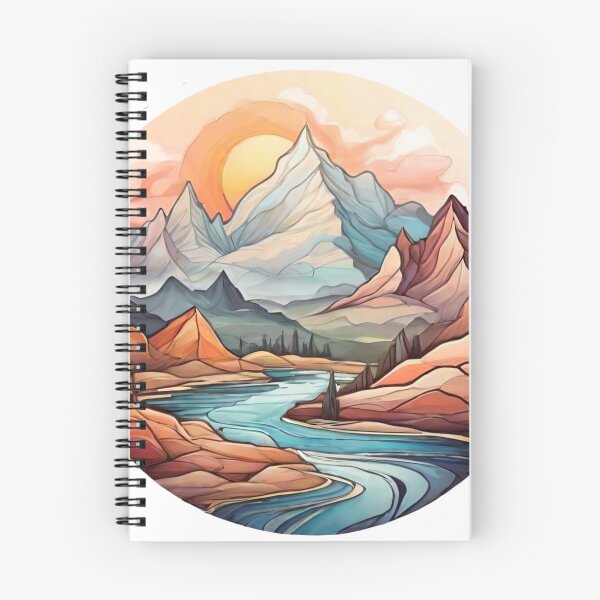 Item preview, Abstract Nature's Poetry: Interpreting Mountains, Deserts, and Forests (216) designed and sold by WASjourney.