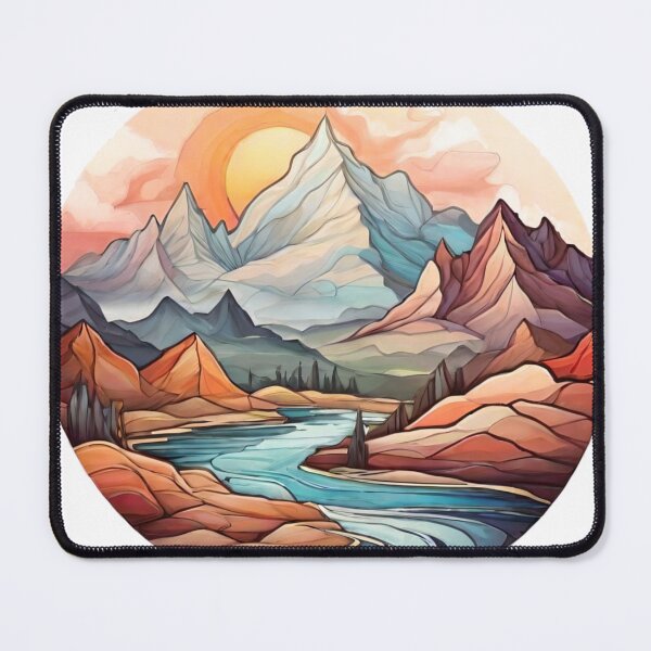 Item preview, Abstract Nature's Poetry: Interpreting Mountains, Deserts, and Forests (216) designed and sold by WASjourney.
