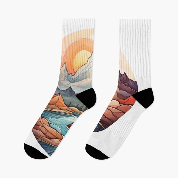 Item preview, Abstract Nature's Poetry: Interpreting Mountains, Deserts, and Forests (216) designed and sold by WASjourney.