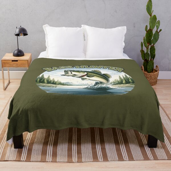 Item preview, Bass Hunter Fishing designed and sold by PabloArt.