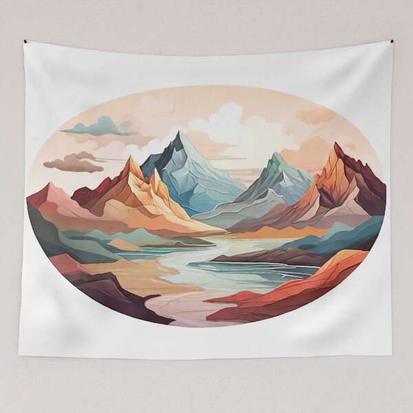 Item preview, Visual Reveries: Abstract Landscapes in Artistic Forms (217) designed and sold by WASjourney.
