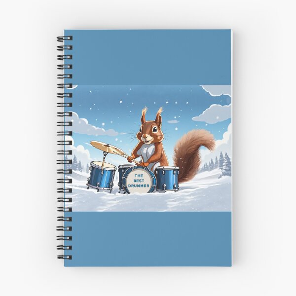 Item preview, Squirrel plays the drums designed and sold by Artbellachi.