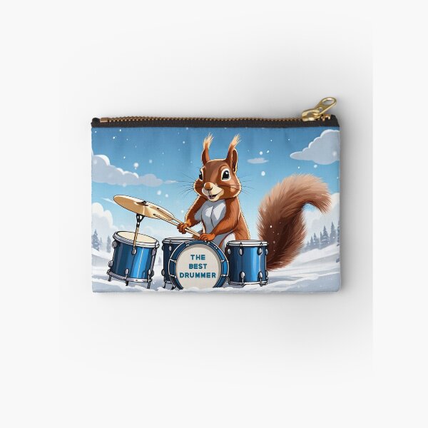 Item preview, Squirrel plays the drums designed and sold by Artbellachi.