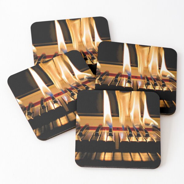 Item preview, Piano & Flames designed and sold by rafal12345.