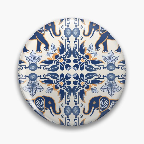 Item preview, A gorgeous blue elephant designed and sold by DigitalArtByCJ.