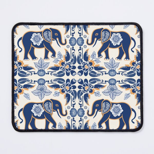 Item preview, A gorgeous blue elephant designed and sold by DigitalArtByCJ.