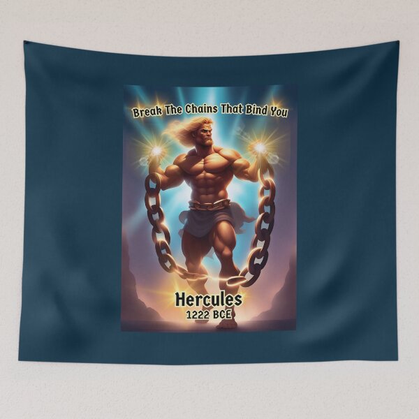 Item preview, Hercules Break The Chains That Bind You designed and sold by GleamingGiant.