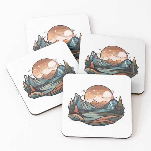 Item preview, Abstract Impressions: Captivating Landscapes Reimagined (220) designed and sold by WASjourney.