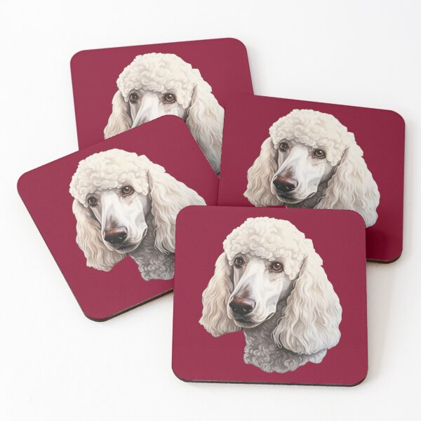 Item preview, Regal White Poodle Stare designed and sold by solrevolver.