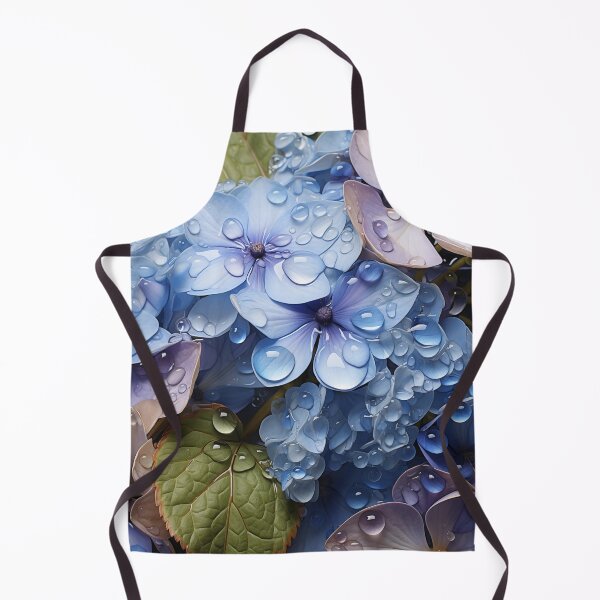 Item preview, Rainfall Rhapsody: Lyrical Abstraction in Blues and Violets designed and sold by AIDreamPixels.