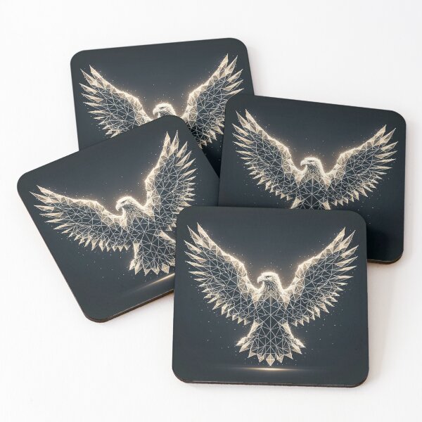 Item preview, Celestial Eagle: Starry Polygonal Majesty designed and sold by Nick Seidel.