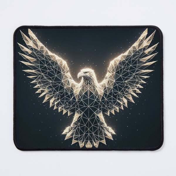 Item preview, Celestial Eagle: Starry Polygonal Majesty designed and sold by Nick Seidel.