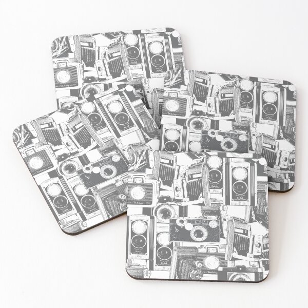 Item preview, Vintage Camera Pattern #1 designed and sold by Retro Art Factory.
