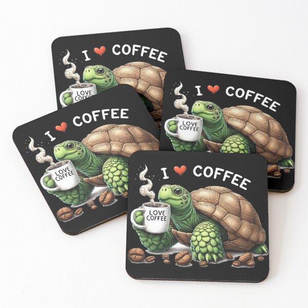 Item preview, This cute turtle loves coffee. designed and sold by fotoryum.