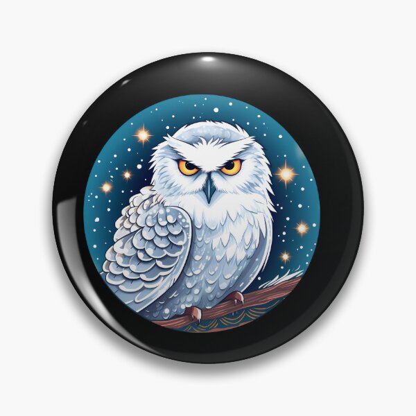 Item preview, Snowy Owl in Ornament, Love Owls designed and sold by Logiamerch.
