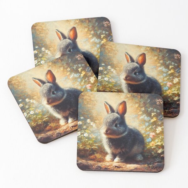 Item preview, Little Grey Rabbit in Woodland designed and sold by LizTodd.