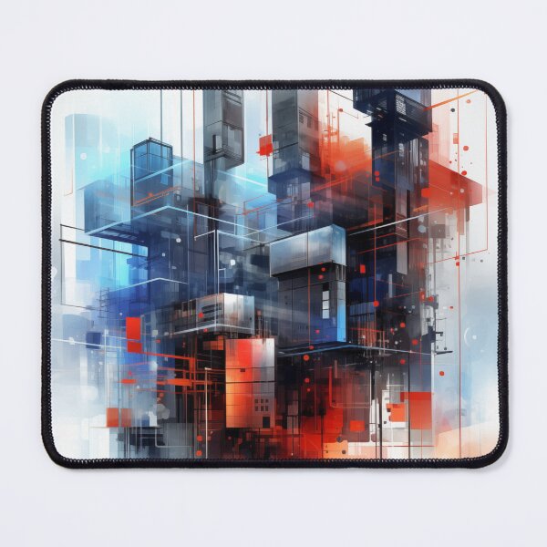 Item preview, Pixelated Dimensions: Fusion of Traditional and Digital Art designed and sold by AIDreamPixels.