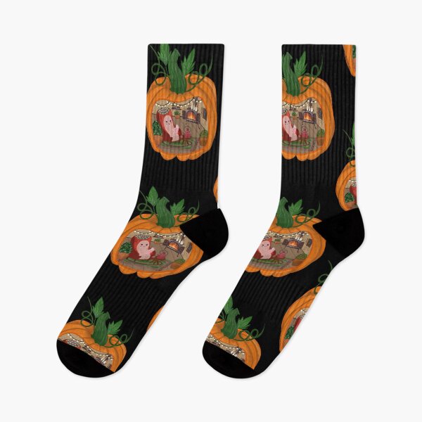 Item preview, Pumpkin ghost house designed and sold by MadebySan.