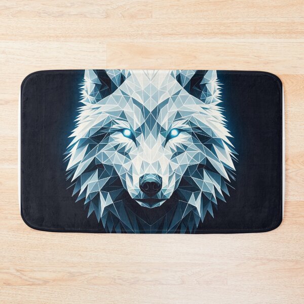 Item preview, Icebound Sentinel: The Polygonal Wolf designed and sold by Nick Seidel.