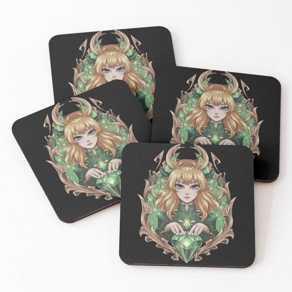 Item preview, Copy of Emerald Anime Girl designed and sold by FlexYourMind.