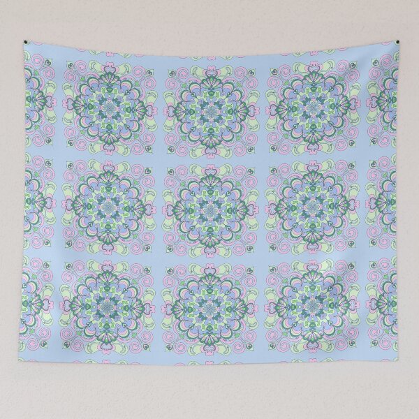 Item preview, Enchanted lake - mandala designed and sold by AliceWonderdraw.