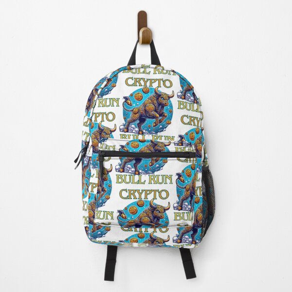 Item preview, Bullrun crypto bull bitcoin designed and sold by GalaxyGraffiti.